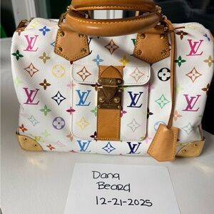 Louis Vuitton Multicolor Speedy 30